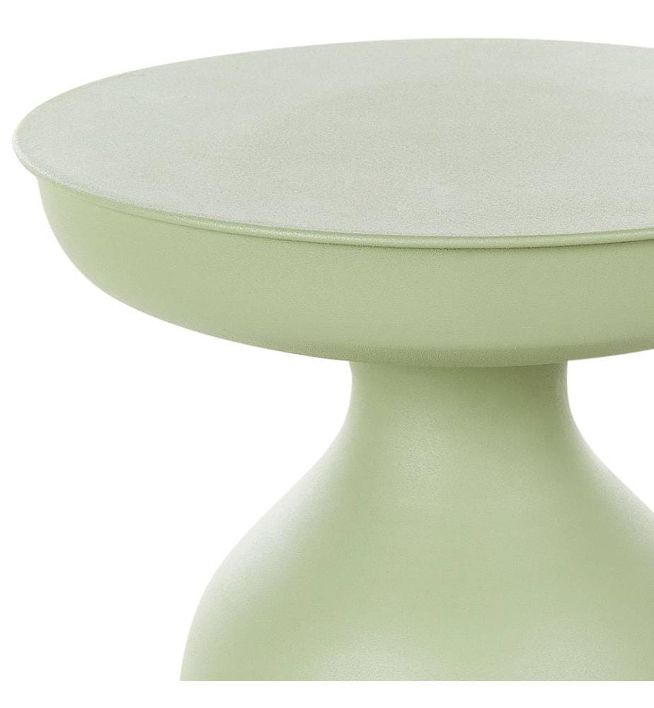 Table d'appoint TENJO Métal Vert clair