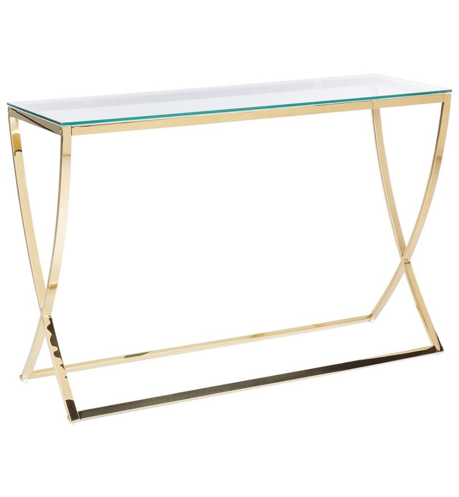 Console RINGGOLD Verre de sécurité Doré