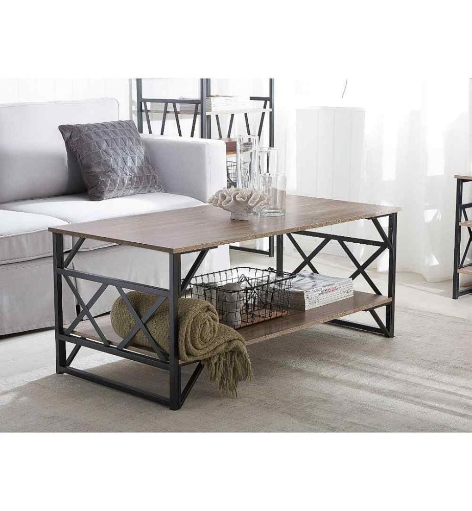 Table basse BOLTON Taupe