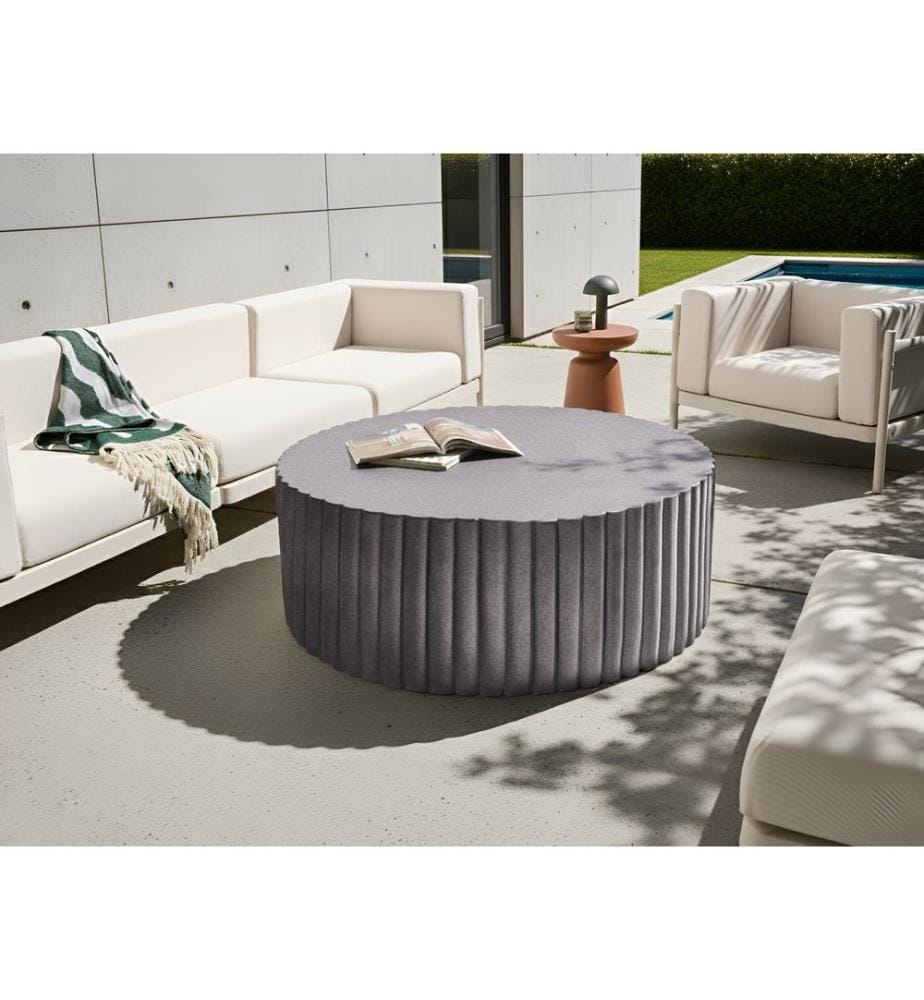 Table basse POZZA 117 cm 117 cm Noir