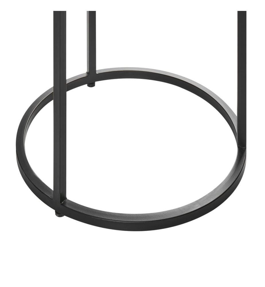 Table d'appoint TYRELL Marbre Blanc