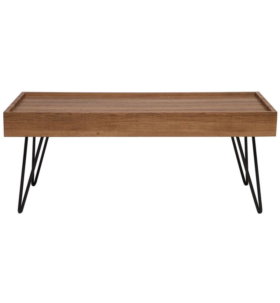 Table basse WELTON Marron foncé