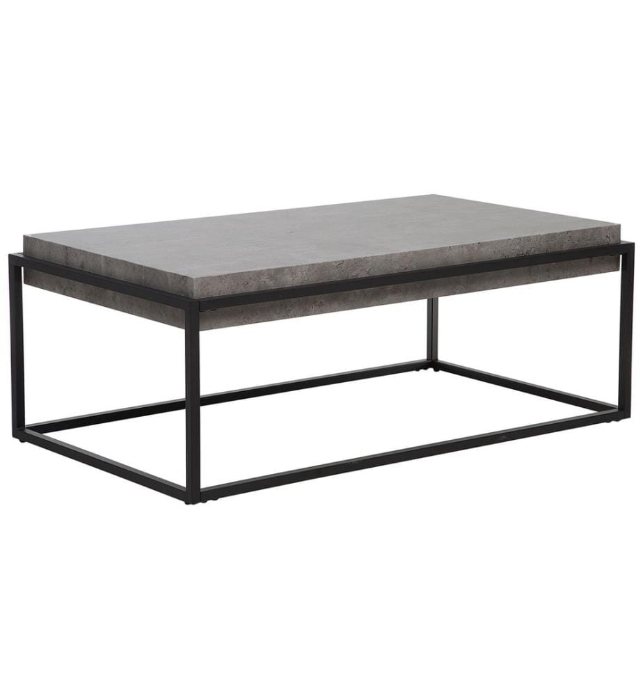 Table basse ALTOS Effet béton gris
