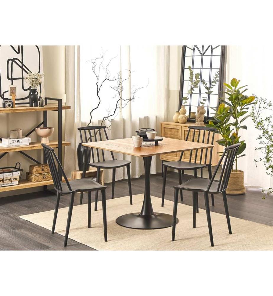 Table de repas BOCA Frêne clair 90 cm 90 cm
