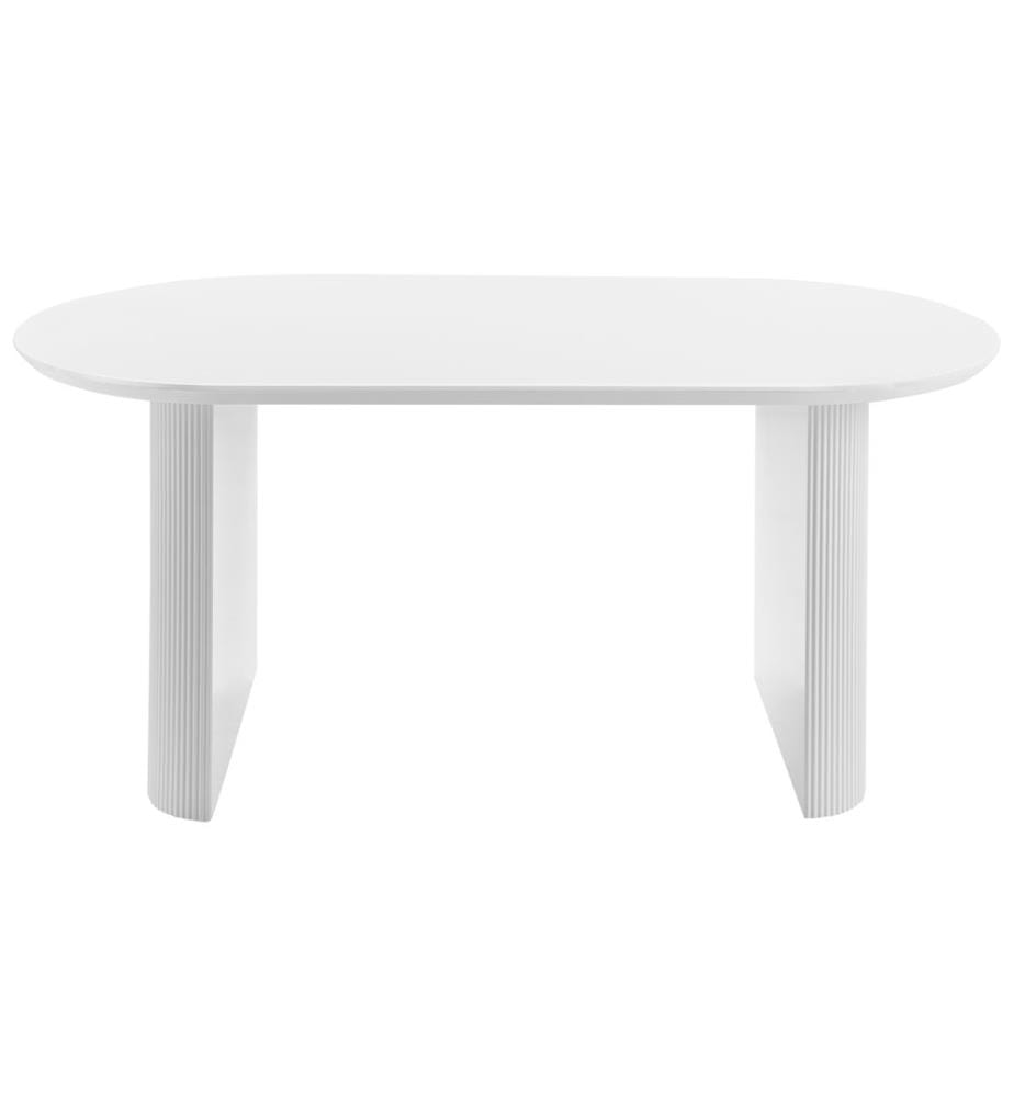 Table de repas MOBERLY Blanc 180 cm 90 cm