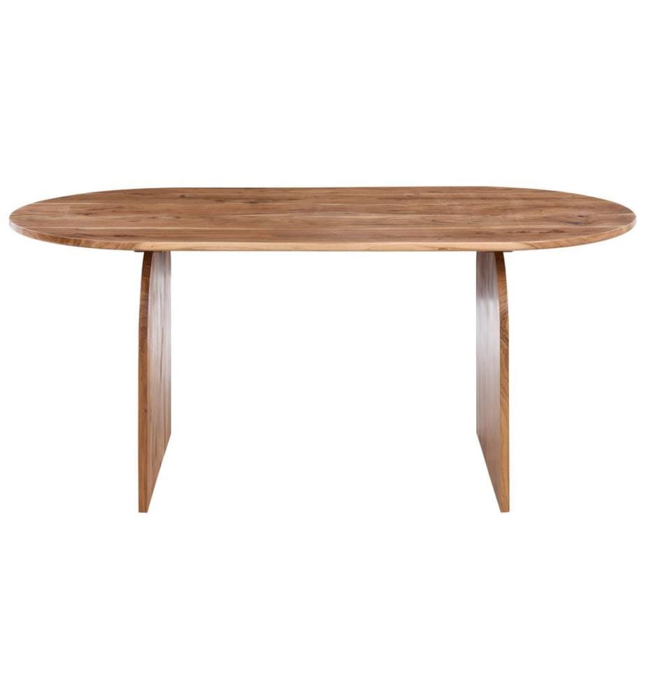 Table de repas SKYE Marron 90 cm 180 cm Acacia