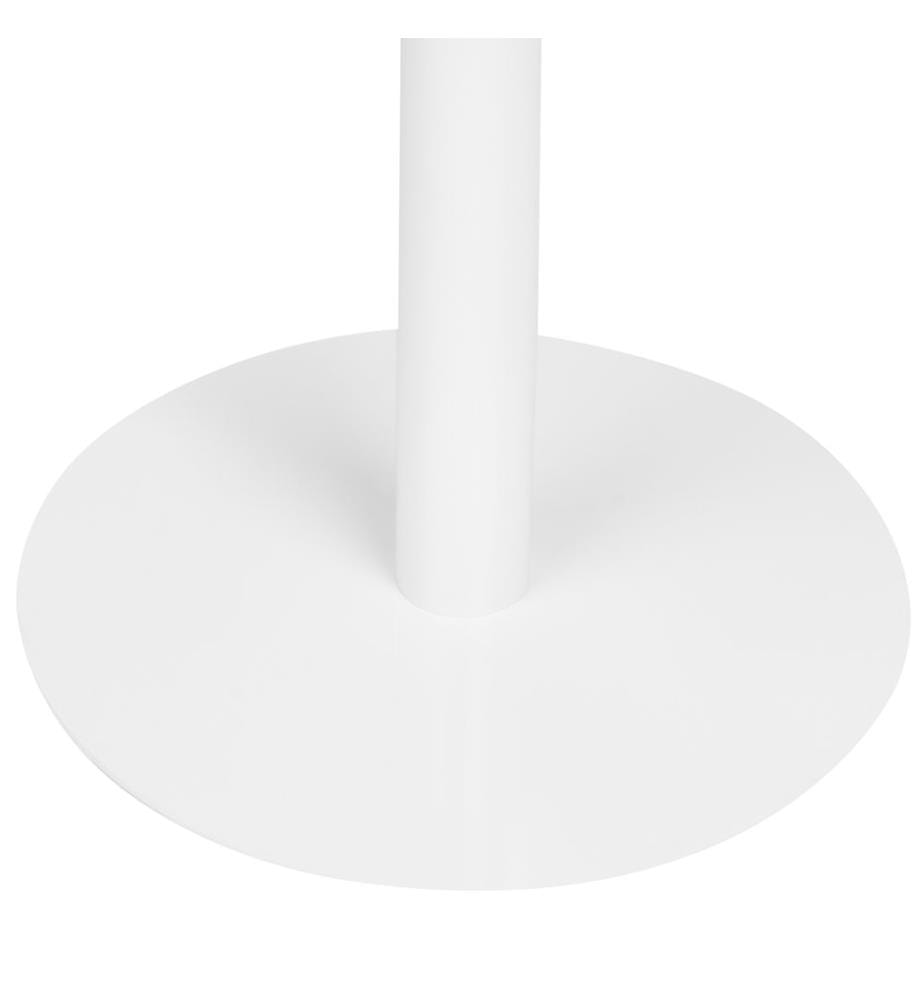 Table de bar MORELLA Marron clair/blanc 80 cm 80 cm