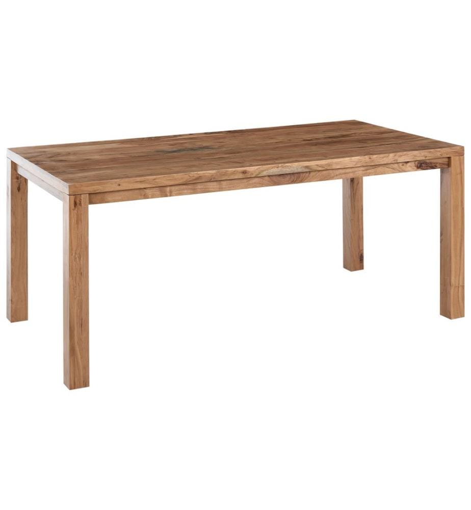 Table de salle à manger de jardin pour 6 personnes TESA Marron 180 cm 90 cm Acacia