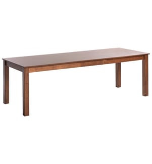 Table de salle à manger extensible MADURA Frêne foncé 160/240 cm 90 cm