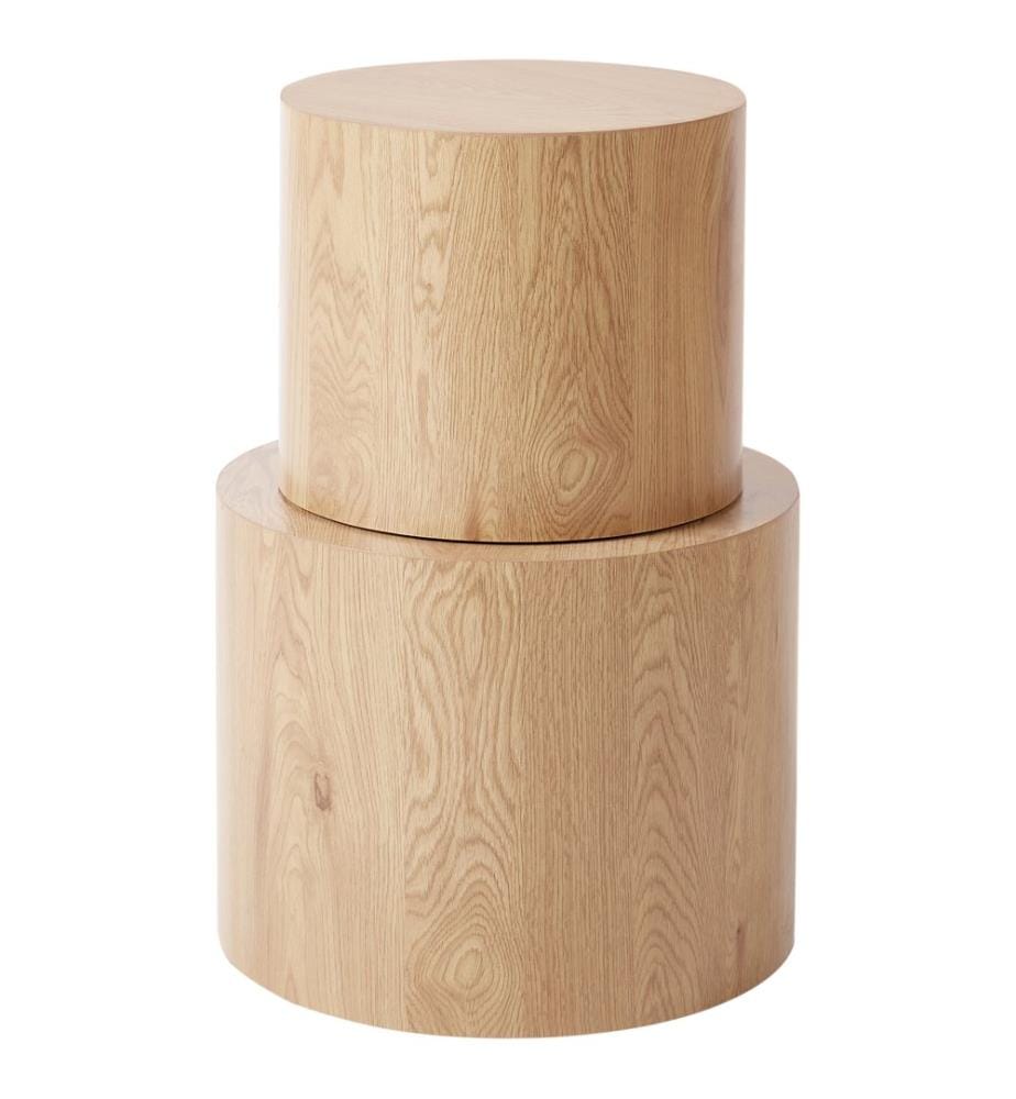 Couchtisch 2er Set MANTI Hellbraun