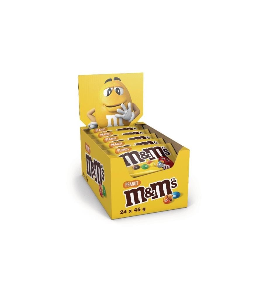 M&MS - Peanut 24 x 45 g