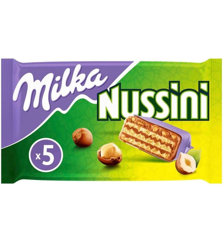 MILKA - Schokoladenriegel Nussini 5 x 31.5 g