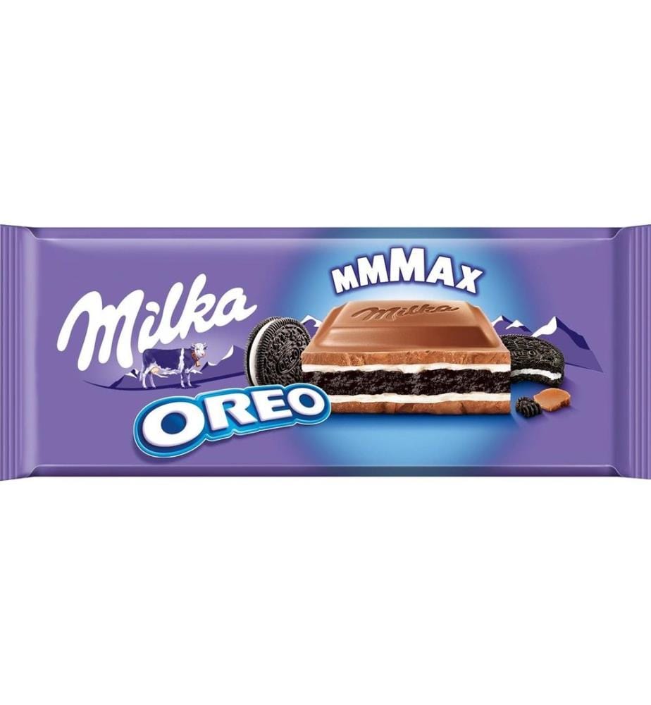 MILKA - Tablette de chocolat Mmmax Oreo 300 g