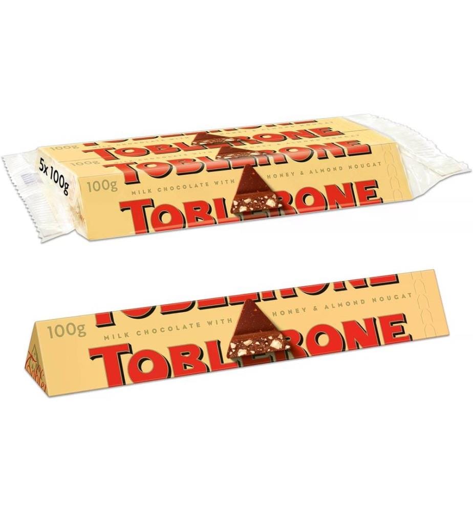 TOBLERONE - Schokolade TOBLERONE - Milch 5 x 100 g