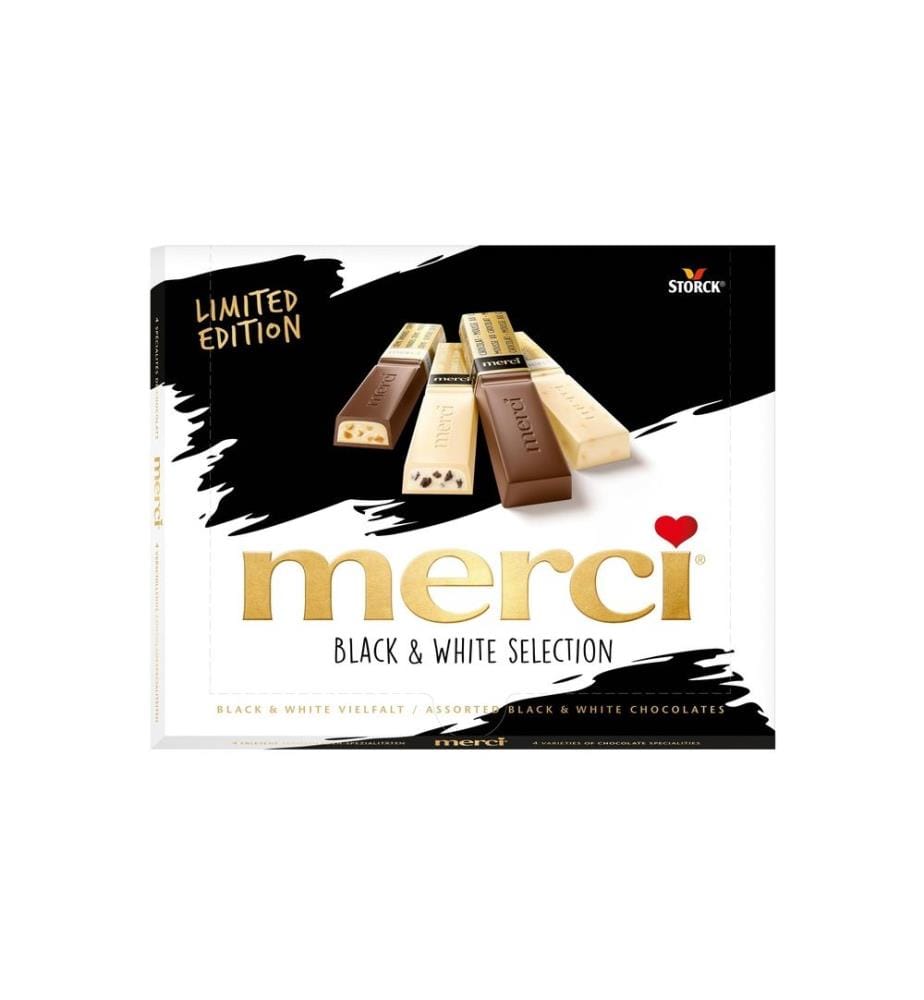STORCK - Pralinen Merci Finest Selection Black & White 240 g