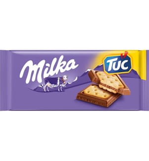 MILKA - Tablette de chocolat Tuc 87 g
