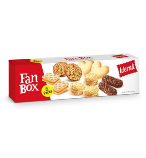 Wernli - Petits gâteaux Spécialités Fanbox 900 g