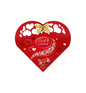 LINDT - Pralines Coeur de lait Lindor 112 g