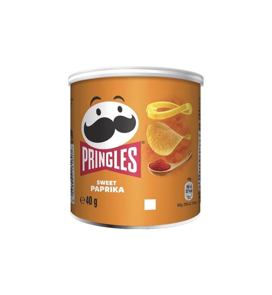 PRINGLES - Chips Sweet Paprika 12 x 40 g