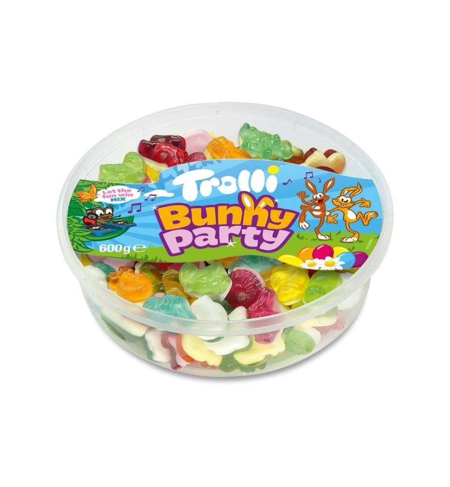 TROLLI - Bonbons gommeux Hasenparty 600 g