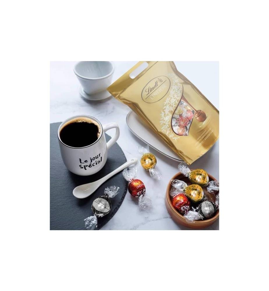 LINDT - Schokoladen-Pralinen Lindor Kugeln Assortiert 1 kg