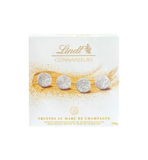 LINDT - Schokolade Connaisseurs Truffes Marc de Champagne 135 g