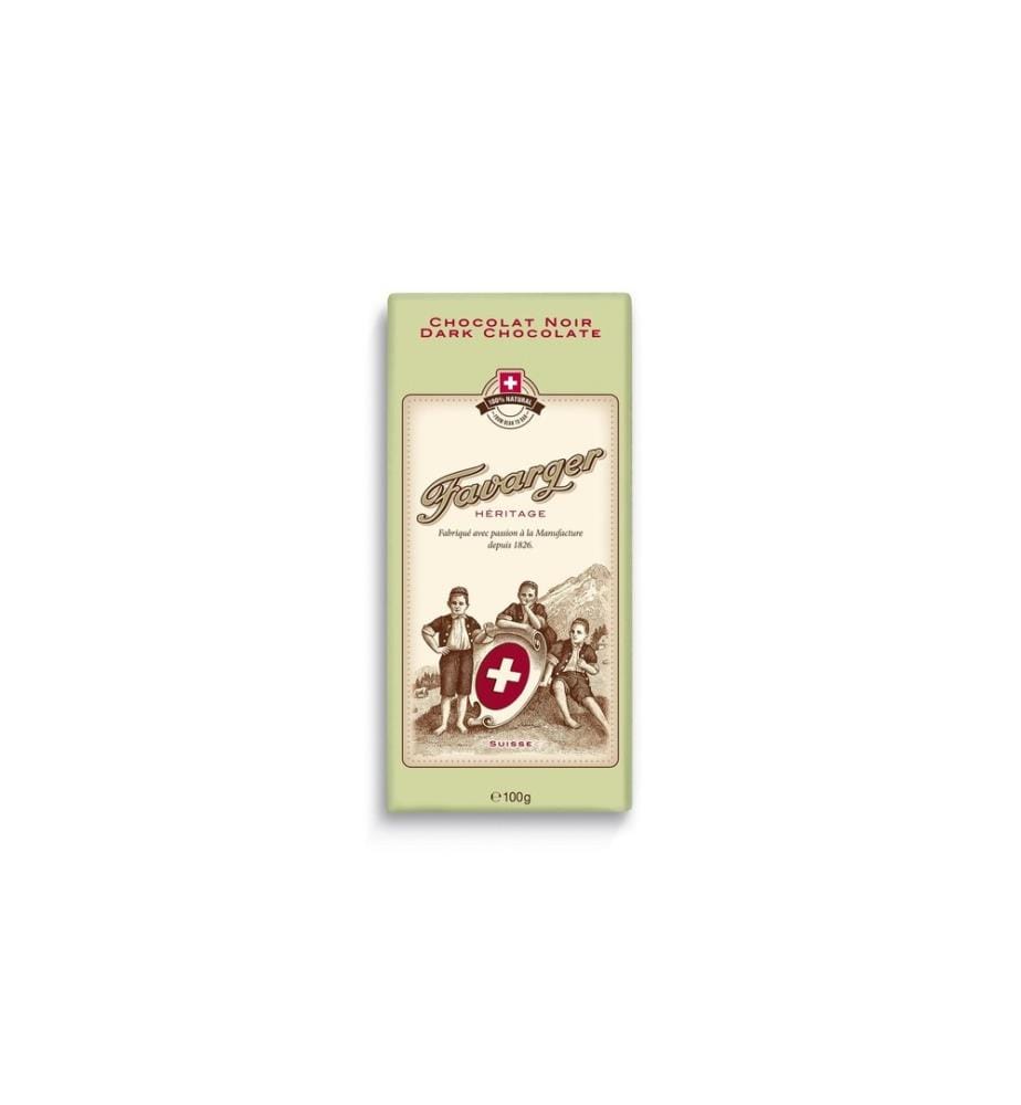 FAVARGER - Tafelschokolade Héritage 66% Kakao 100 g