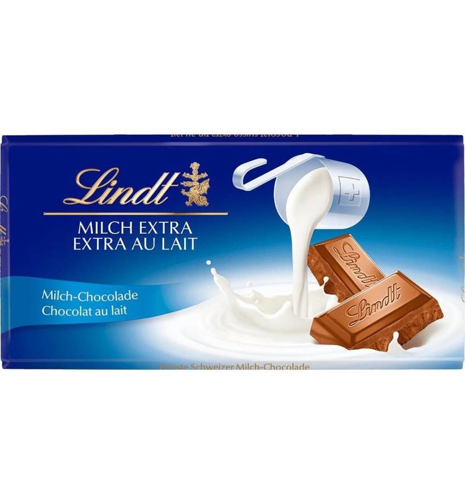 LINDT - Tablette de chocolat Assorti 5 x 100 g