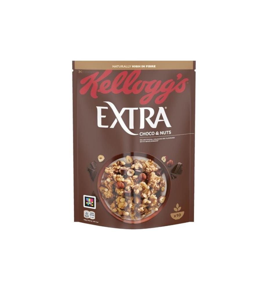 KELLOGG'S - Muesli Extra Choco & Nuts 450 g
