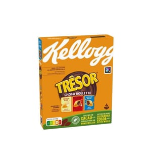 KELLOGG'S - Céréales Tresor Roulette 375 g