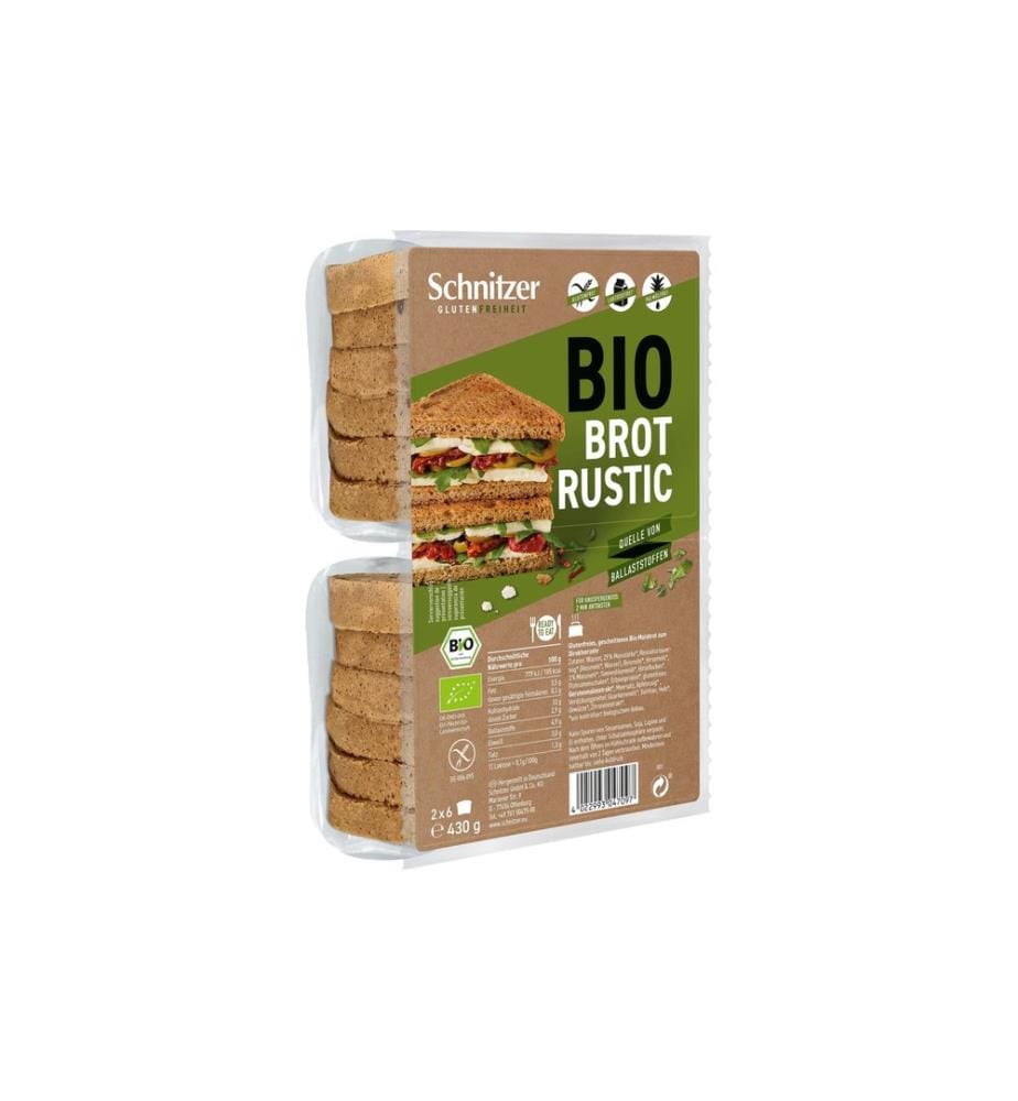 Schnitzer - Brot Bio Toastbrot Rustic 430 g