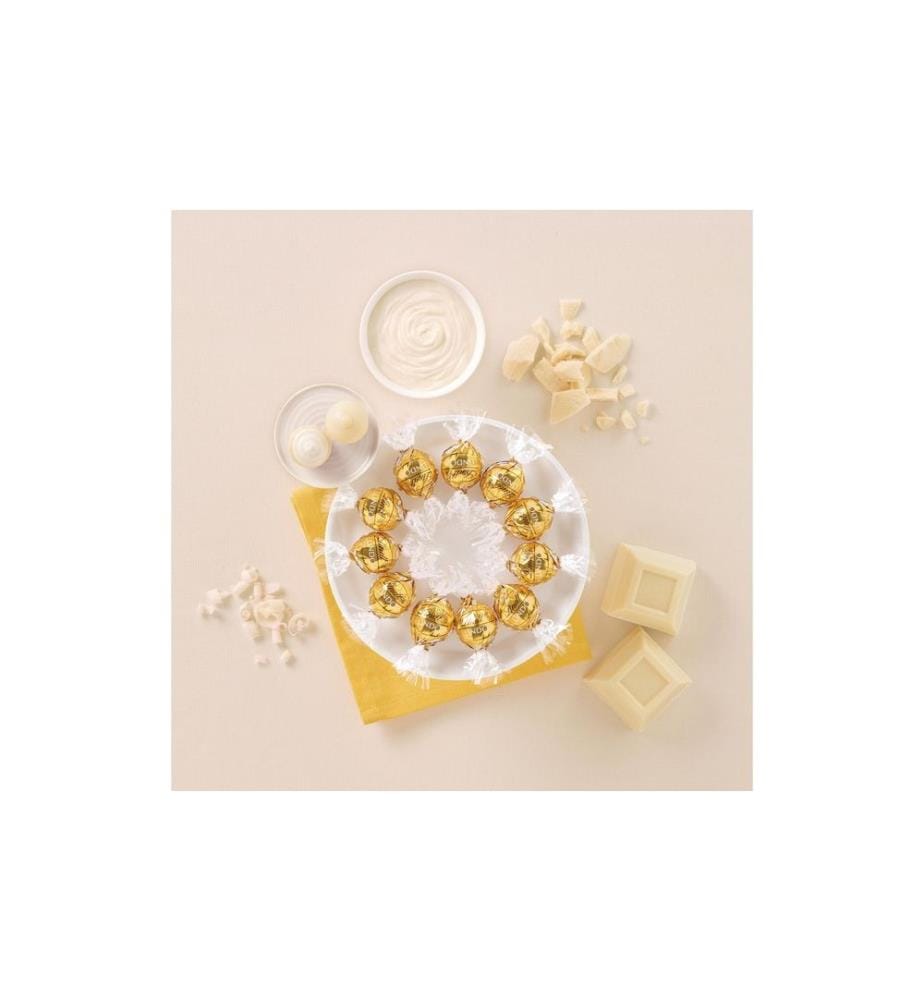 LINDT - Pralines au chocolat Boules Lindor White 1000 g