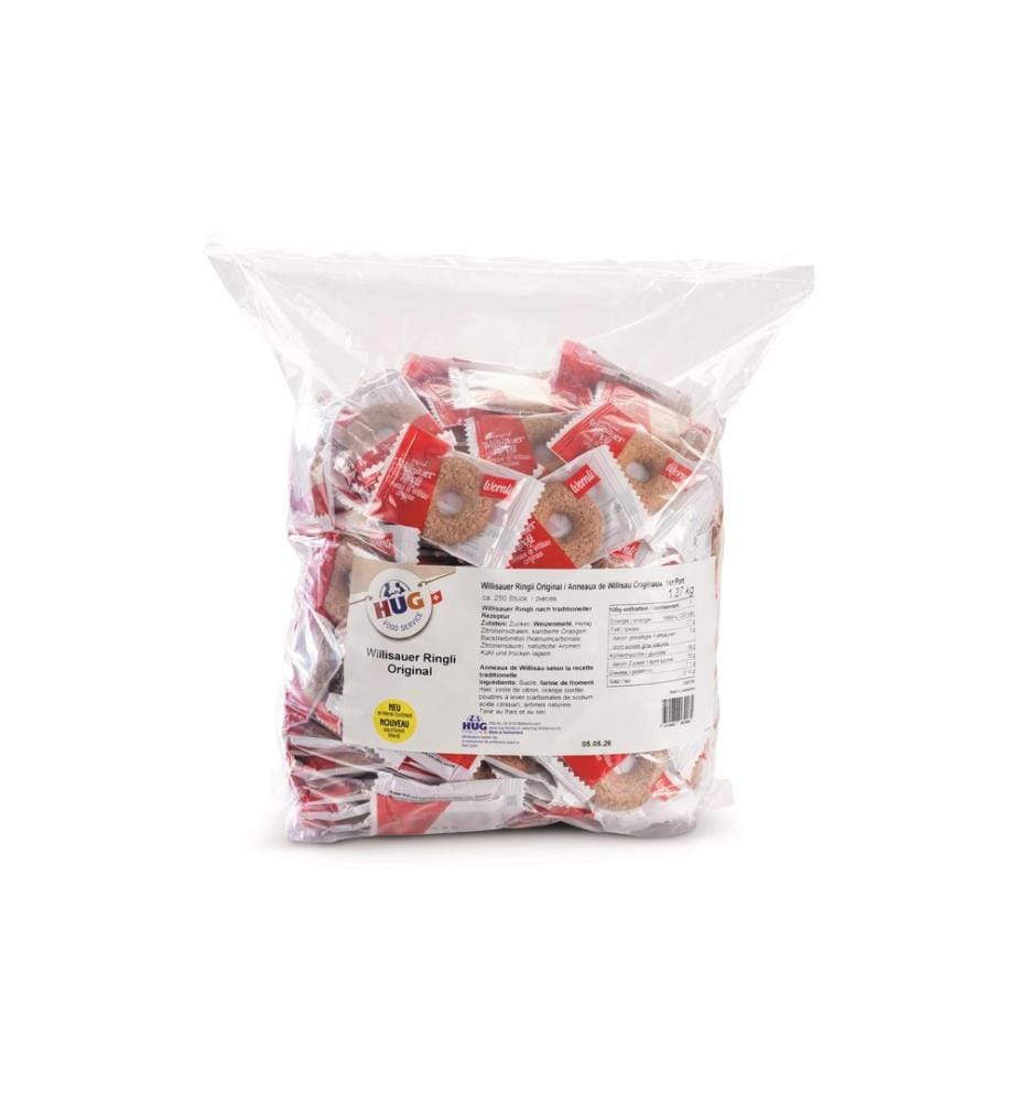 Wernli - Gebäck Willisauer Ringli Original 1375 g, 250 Stück