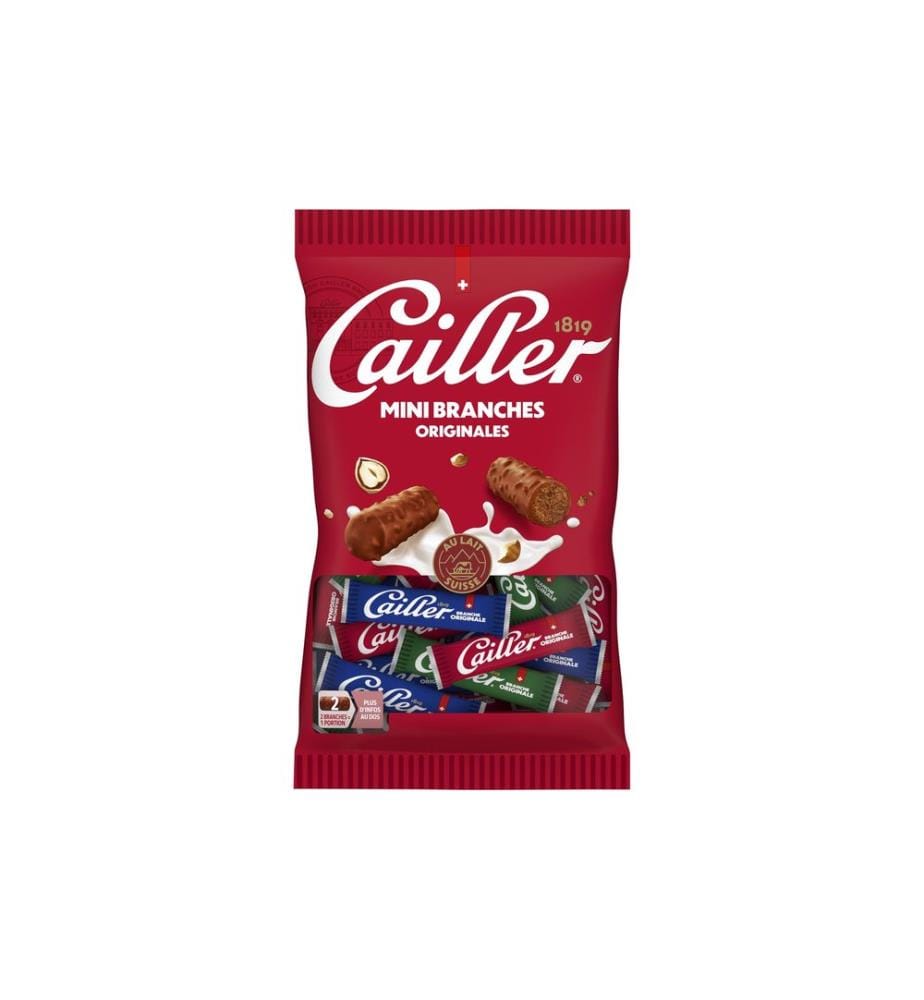 CAILLER - Branches Milchschokoladenriegel'Originale Mini 200 g