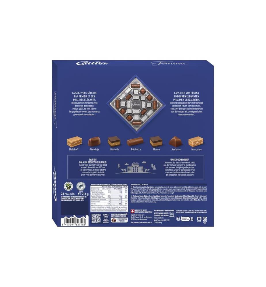 CAILLER - Pralinen Fémina 214 g