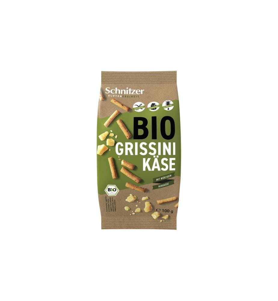 Schnitzer - Grissini bio Fromage, 100g