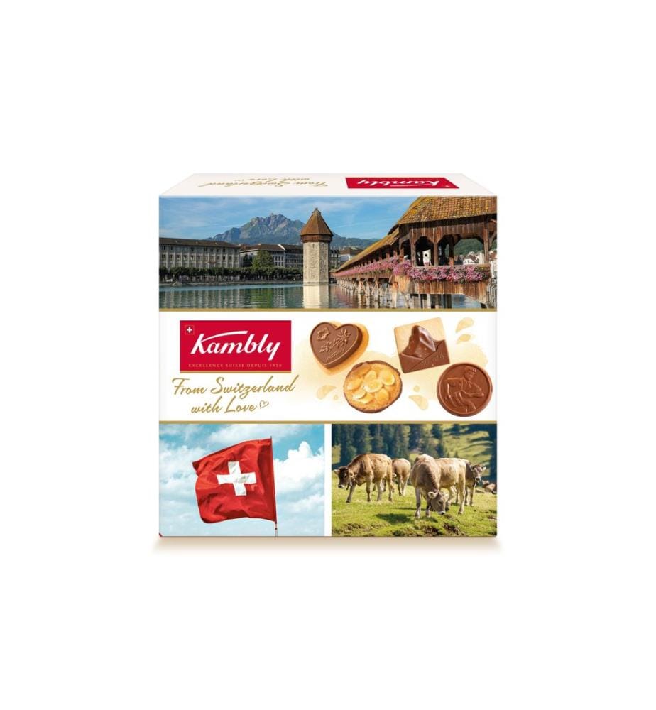 KAMBLY - Petits gâteaux Assortiment de souvenirs 80 g