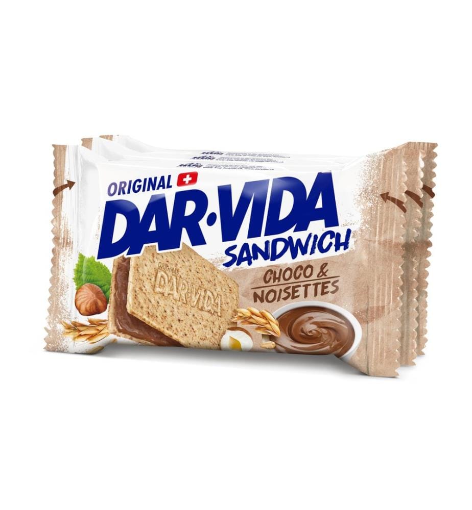 DAR-VIDA - Collation Sandwich Choco & Noisette 195 g