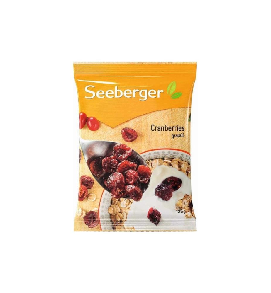 Seeberger - Cranberries 125 g