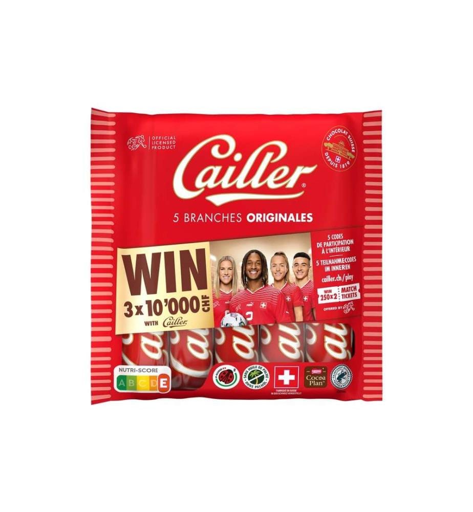 CAILLER - Riegel Branches  5 x 23 g