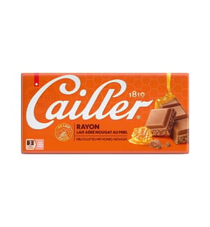 CAILLER - Tablette de chocolat Rayon Lait 100 g