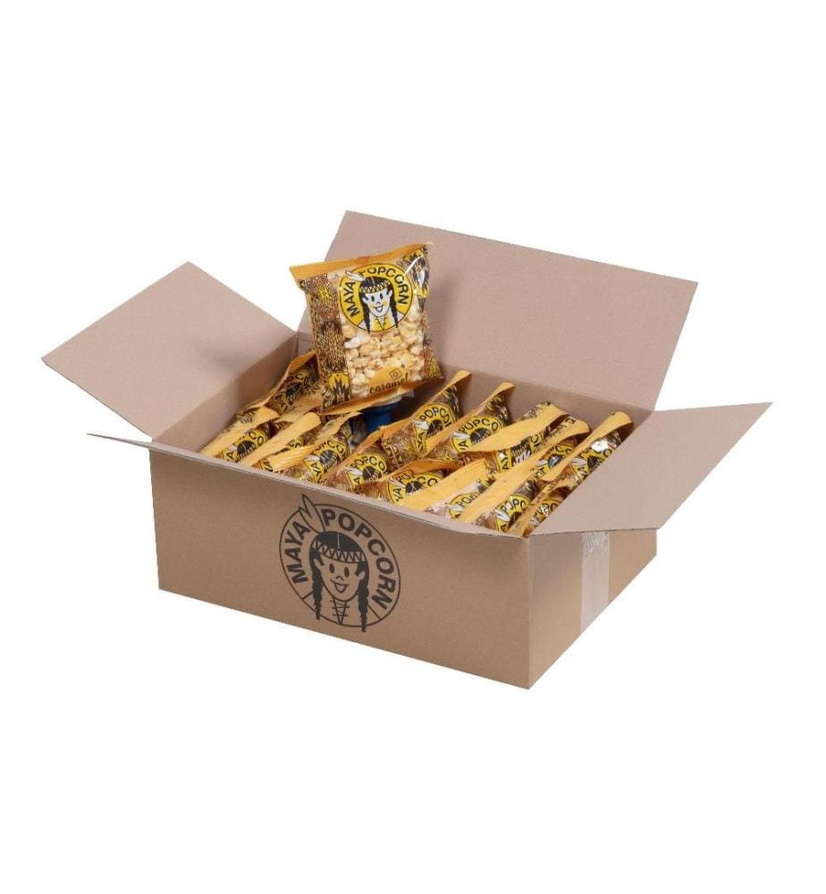 MAYA POPCORN - Popcorn Caramel 16 x 33 g