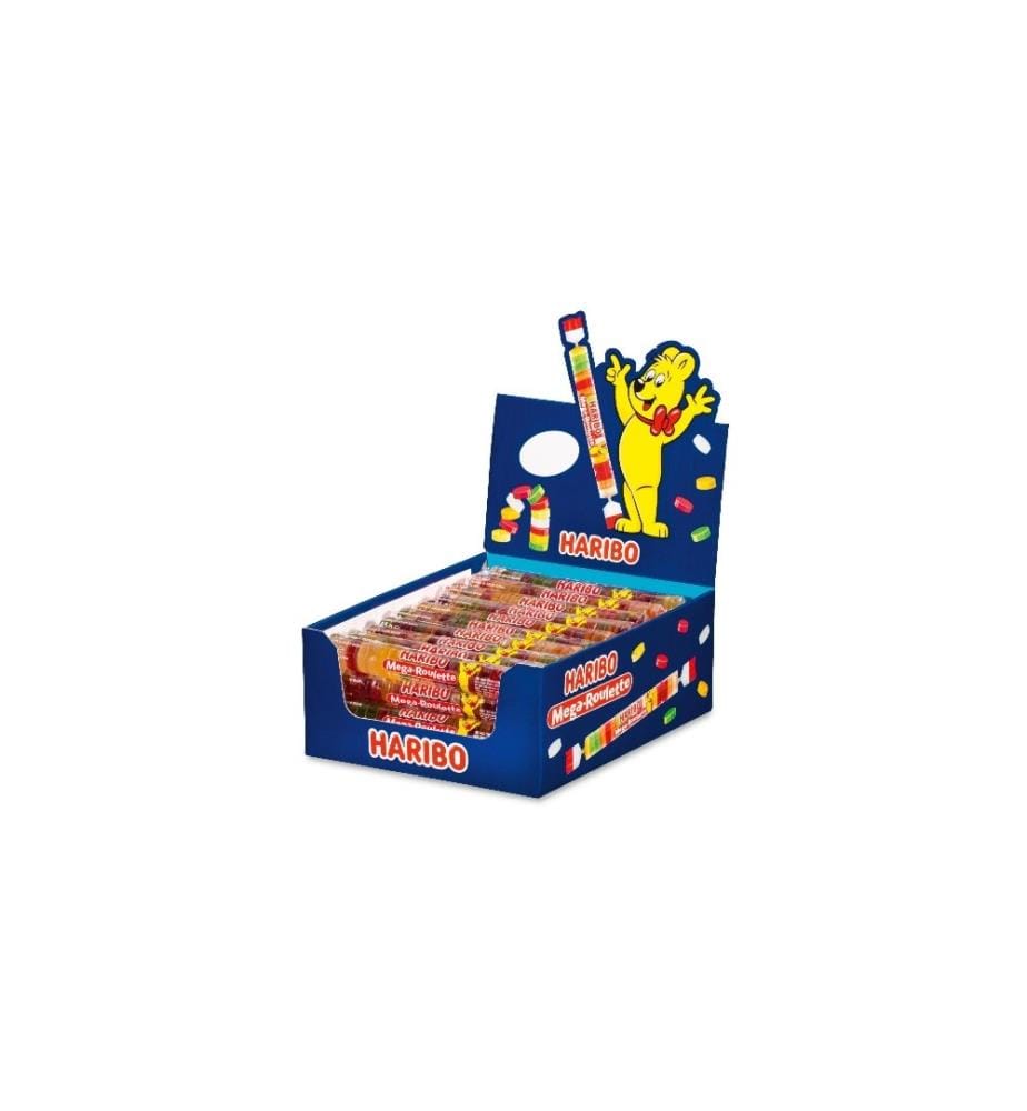 HARIBO - Bonbons et gélifiés Mega-Roulette 1800 g