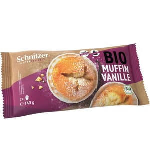 Schnitzer - Pâtisserie Bio Muffin Vanille sans gluten 140 g