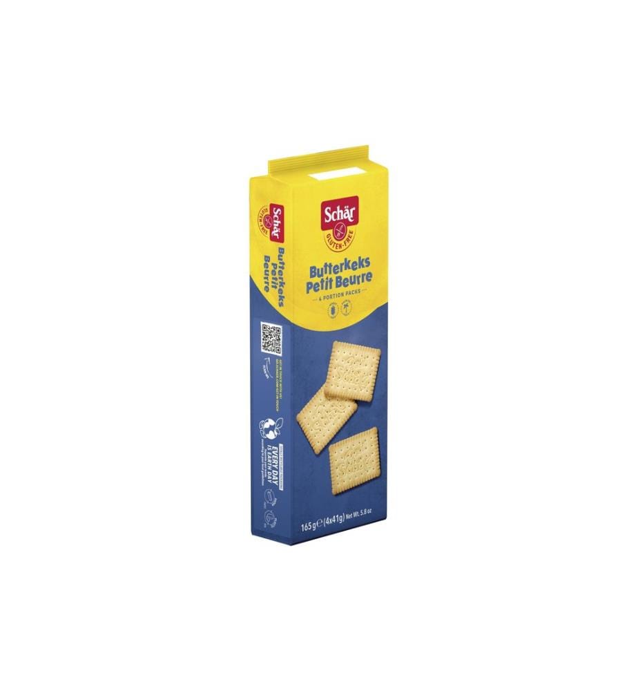 Dr.Schär Petits gâteaux Biscuit au beurre sans gluten 165 g