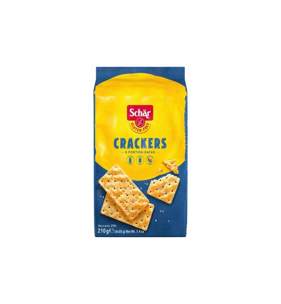 Dr.Schär Apéritif Crackers sans gluten 210 g