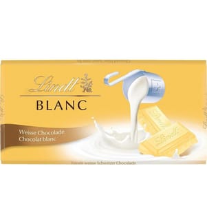 LINDT - Tablette de chocolat Blanc 100 g