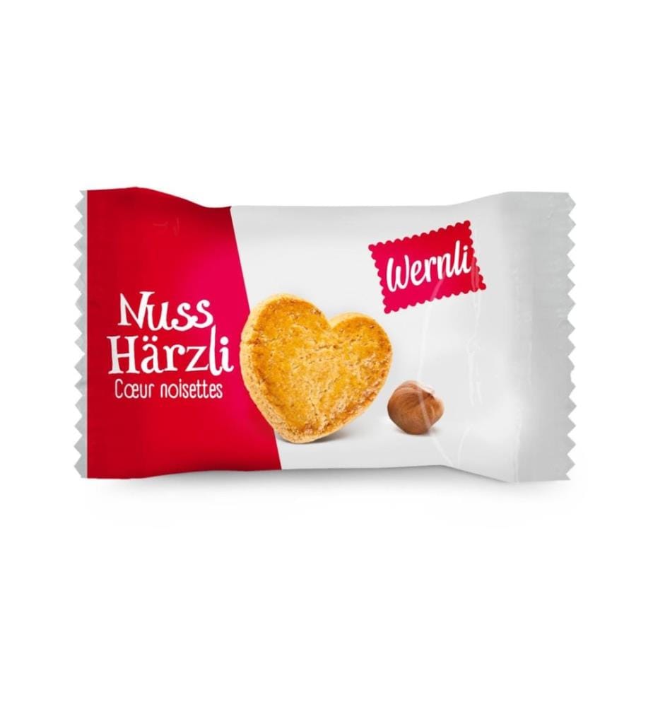 Wernli Gebäck Nuss-Härzli 1215 g, 250 Stück
