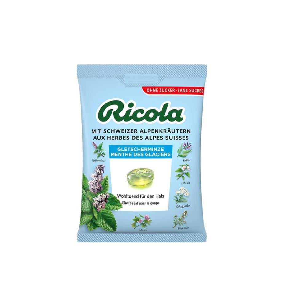 Ricola Bonbons Gletscherminze Beutel 125 g