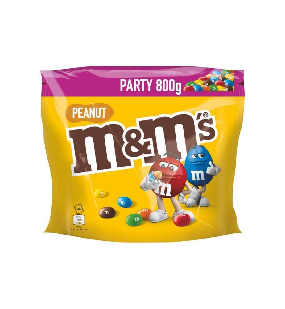 M&M's M&M's Chocolat Peanut Party 800 g